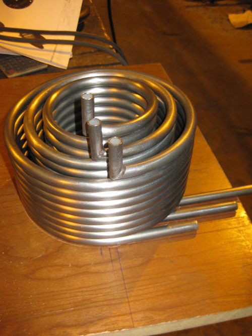 Coils inside view