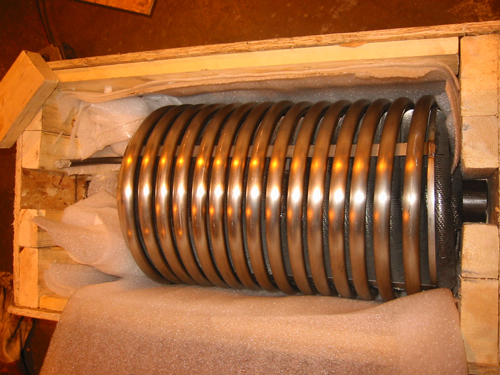 Coils outside view