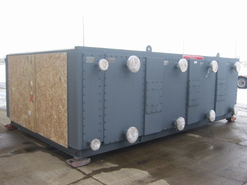 Large air-cooled heat exchanger